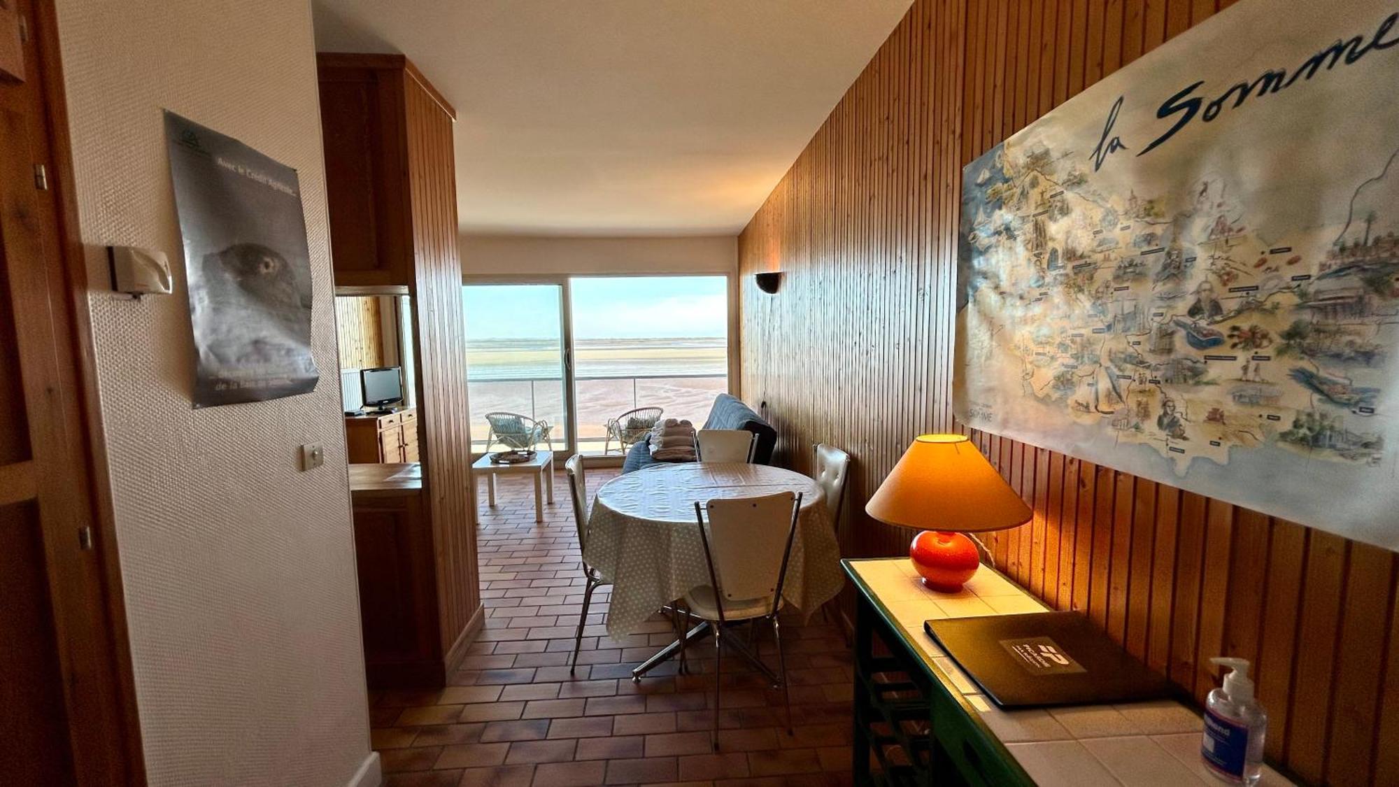 Studio Avec Balcon, Vue Panoramique Sur La Baie Le Crotoy Buitenkant foto