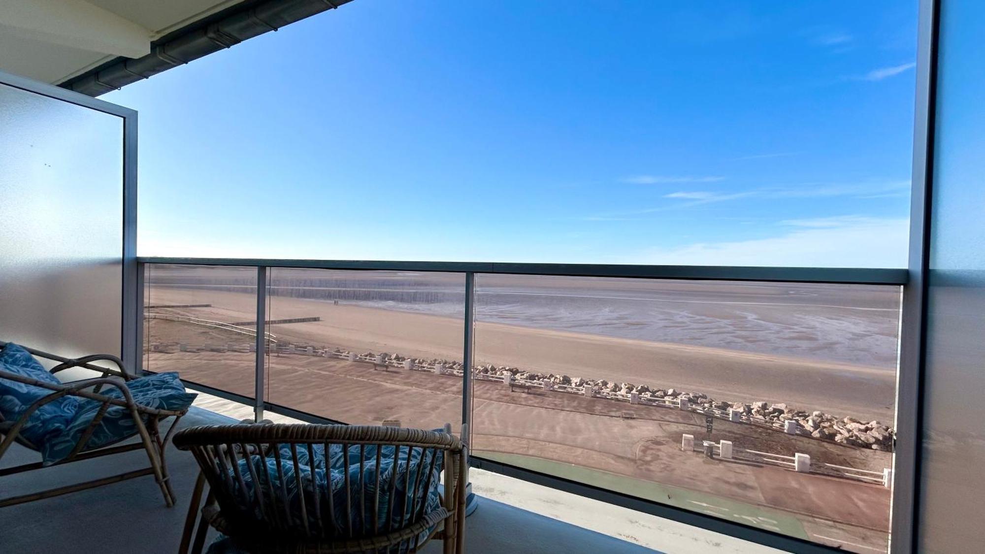 Studio Avec Balcon, Vue Panoramique Sur La Baie Le Crotoy Buitenkant foto